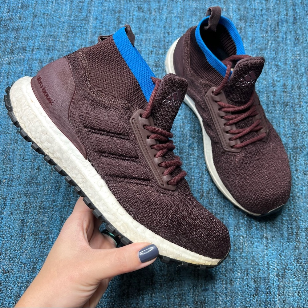 Adidas Ultraboost All Terrain Running Shoes in Noble Maroon Mens 5.5 or Womens 7